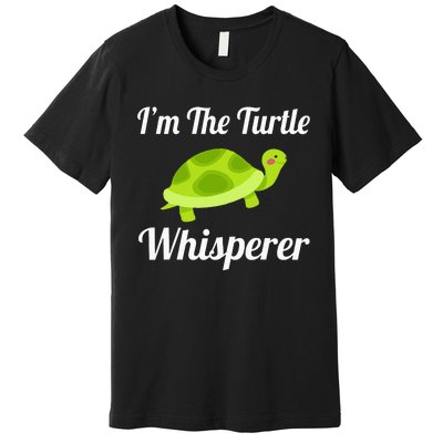 I Love Turtles - Turtle Whisperer Premium T-Shirt