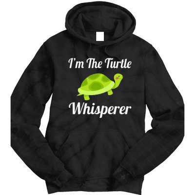 I Love Turtles - Turtle Whisperer Tie Dye Hoodie