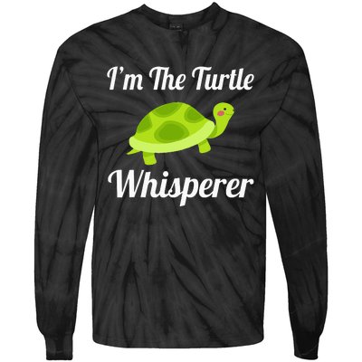 I Love Turtles - Turtle Whisperer Tie-Dye Long Sleeve Shirt