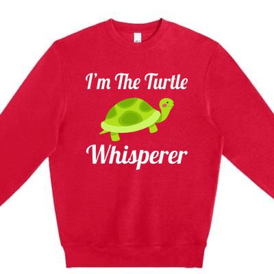 I Love Turtles - Turtle Whisperer Premium Crewneck Sweatshirt