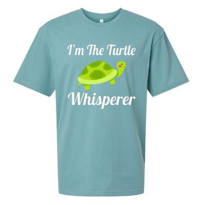 I Love Turtles - Turtle Whisperer Sueded Cloud Jersey T-Shirt