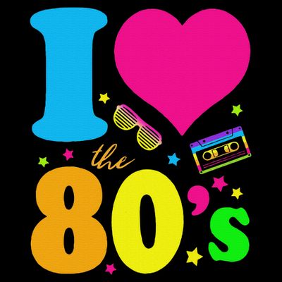 I Love The 80's 80's 90's Costume Party T-Shirt