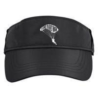 I Like To Get High Skydiver Parachutist Skydive Parachute Adult Drive Performance Visor