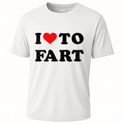 I Love To Fart I Heart To Fart Joke Farting Gag Performance Shirt
