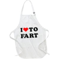 I Love To Fart I Heart To Fart Joke Farting Gag Apron