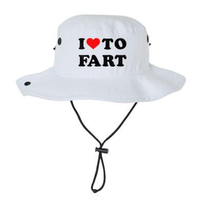 I Love To Fart I Heart To Fart Joke Farting Gag Bucket Hat