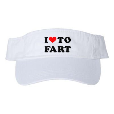 I Love To Fart I Heart To Fart Joke Farting Gag Visor