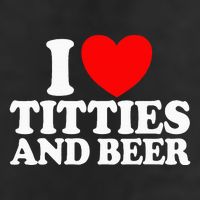 I Love Titties And Beer 11oz C Handle Ceramic Mug