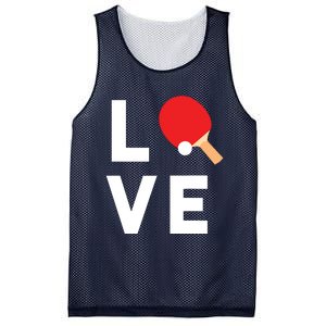 I Love Table Tennis Shirts Cute Funny Ping Pong Gift Idea Mesh Reversible Basketball Jersey Tank