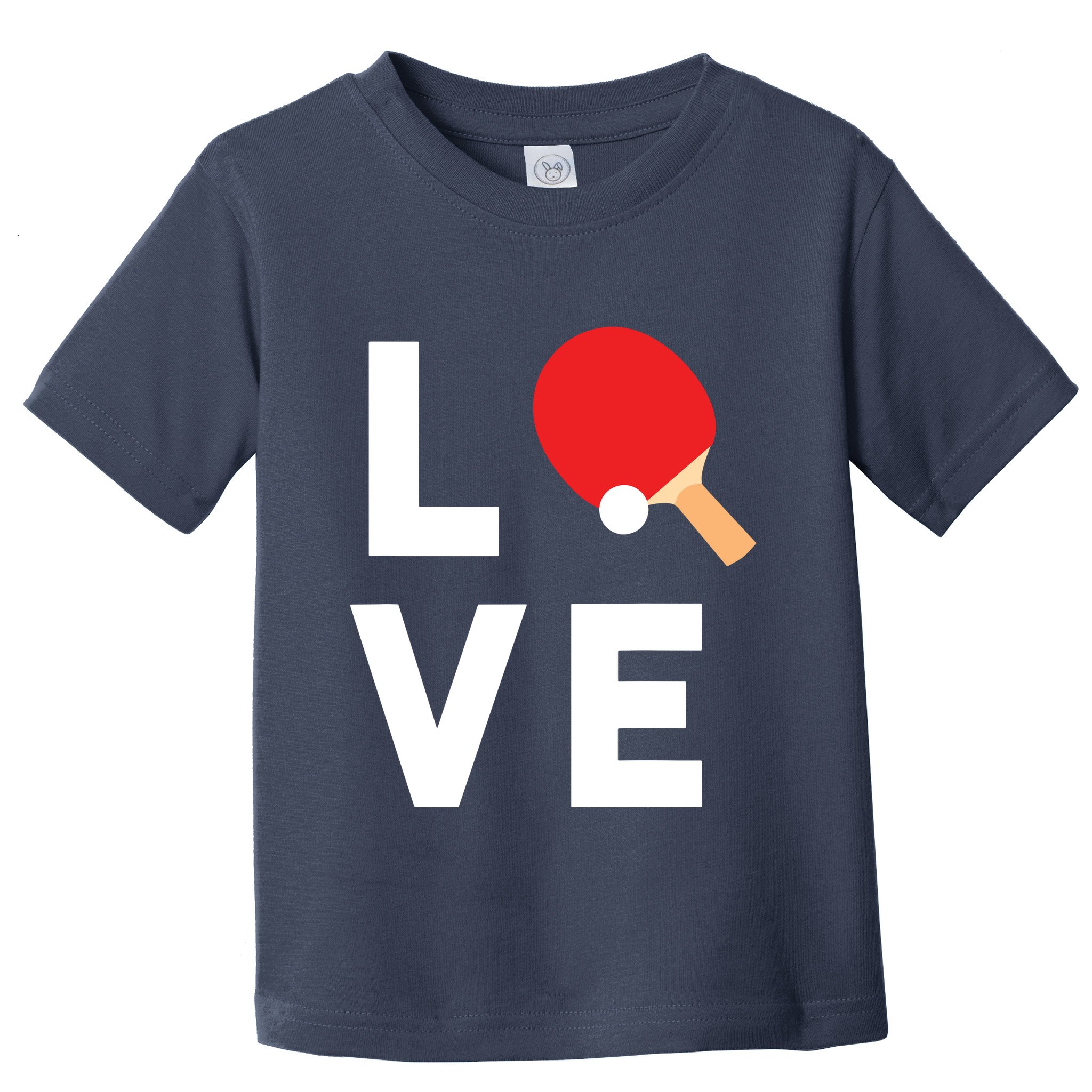 I Love Table Tennis Shirts Cute Funny Ping Pong Gift Idea Toddler T-Shirt