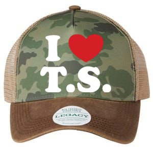 I Love T.S. I Heart T.s. Legacy Tie Dye Trucker Hat