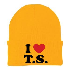 I Love T.S. I Heart T.s. Knit Cap Winter Beanie