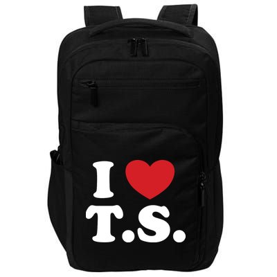 I Love T.S. I Heart T.s. Impact Tech Backpack