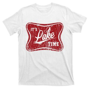 ItS Lake Time Lake Camper Life Likes Fishing T-Shirt