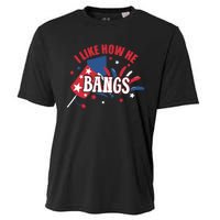 I Like The Way He Bangs Patriotic 4th Of July Matching With Him Cooling Performance Crew T-Shirt