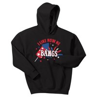 I Like The Way He Bangs Patriotic 4th Of July Matching With Him Kids Hoodie