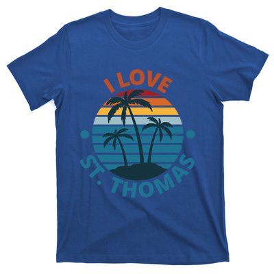 I Love The Heart Of St Thomas Gift T-Shirt