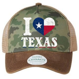 I Love Texas Flag Heart Proud Patriotic Texan Texas Great Gift Legacy Tie Dye Trucker Hat