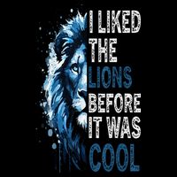 I Liked The Lions Before It Was Cool City Backpack