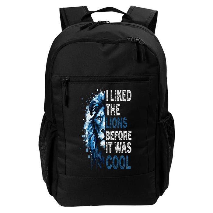 I Liked The Lions Before It Was Cool Backpack