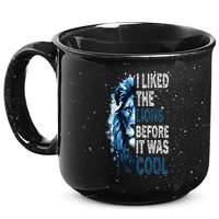 I Liked The Lions Before It Was Cool 15oz Campfire Ceramic Mug