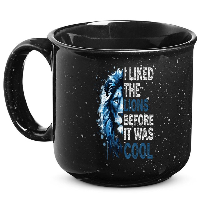 I Liked The Lions Before It Was Cool 15oz Campfire Ceramic Mug