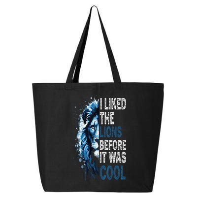 I Liked The Lions Before It Was Cool 25L Jumbo Tote