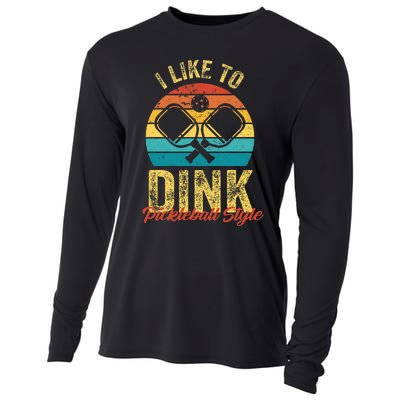 I Like To Dink Pickleball Cooling Performance Long Sleeve Crew