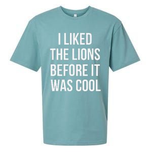 I Liked The Lions Before It Was Sueded Cloud Jersey T-Shirt