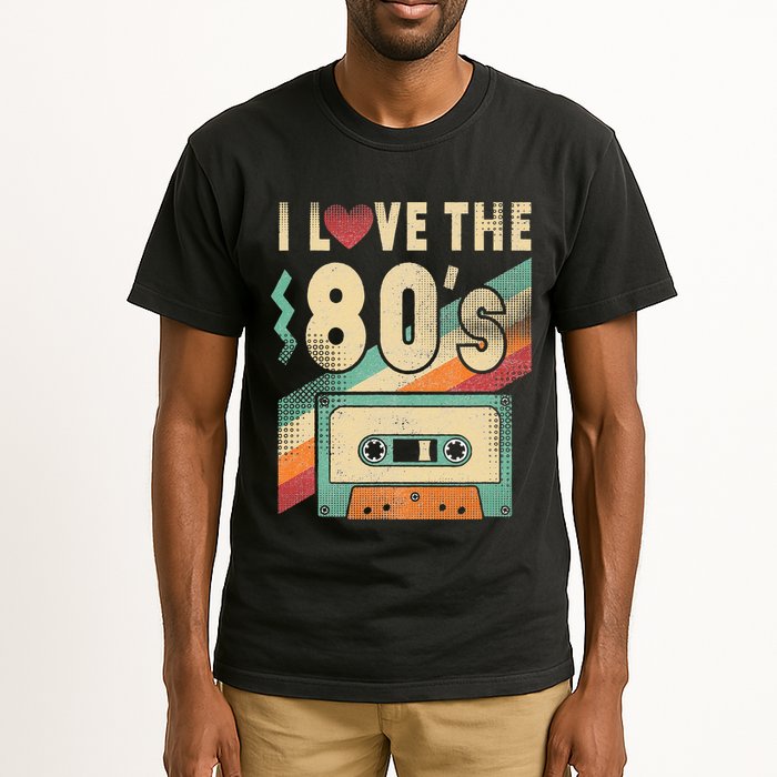 I Love The 80s 80s Vintage Clothes For Women And Men Tall T-Shirt