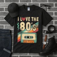 I Love The 80s 80s Vintage Clothes For Women And Men Tall T-Shirt