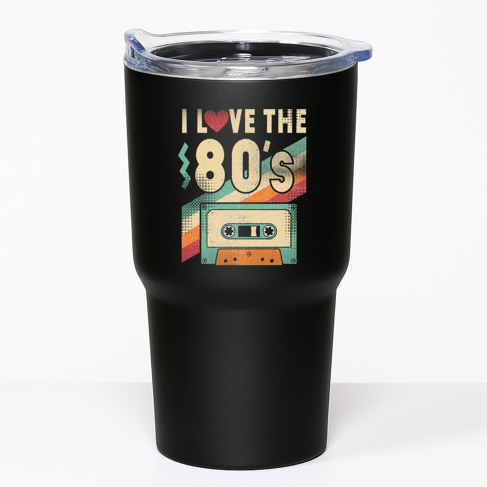 I Love The 80s 80s Vintage Clothes For Women And Men Tumbler