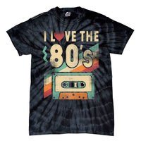 I Love The 80s 80s Vintage Clothes For Women And Men Tie-Dye T-Shirt