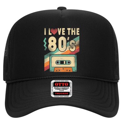 I Love The 80s 80s Vintage Clothes For Women And Men Trucker Hat