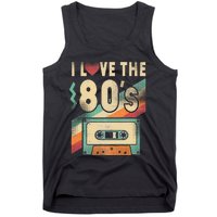 I Love The 80s 80s Vintage Clothes For Women And Men Tank Top