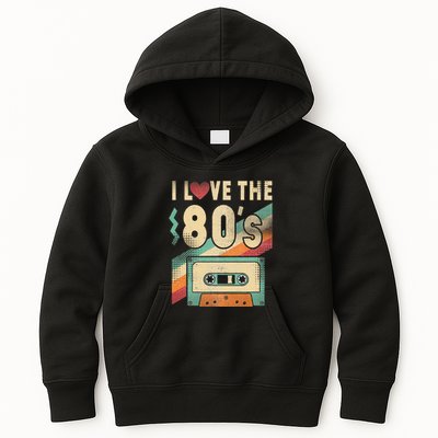 I Love The 80s 80s Vintage Clothes For Women And Men Kids Hoodie