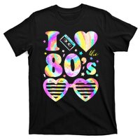 I love The 80'S 80's 90's costume Party T-Shirt