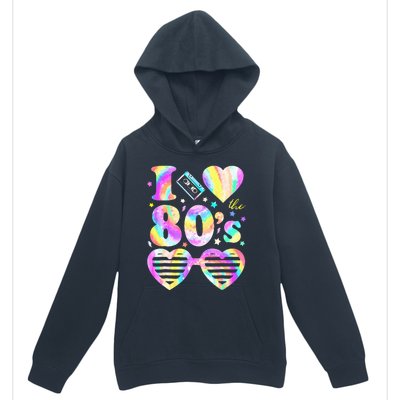 I love The 80'S 80's 90's costume Party Urban Pullover Hoodie