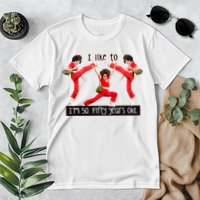I Like To Kick Stretch And Kick IM 50 Fifty Years Old Premium T-Shirt
