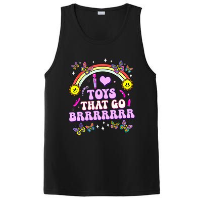 I Love Toys That Go Brrr Funny Inappropriate Adult Humor PosiCharge Competitor Tank