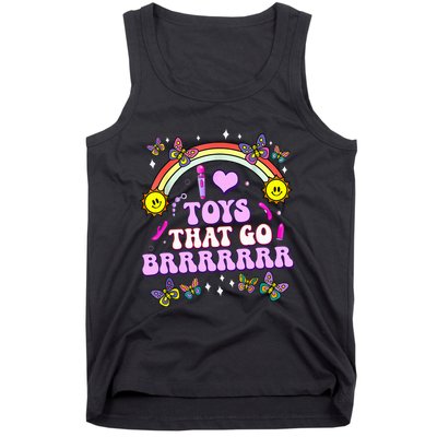 I Love Toys That Go Brrr Funny Inappropriate Adult Humor Tank Top