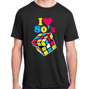 I Love The 80S Girl Adult ChromaSoft Performance T-Shirt