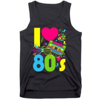 I Love The 80s 70s 80s Party Retro Costume Tank Top