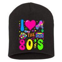 I Love The 80S Party 1980s Themed Costume 80s Theme Outfit Short Acrylic Beanie