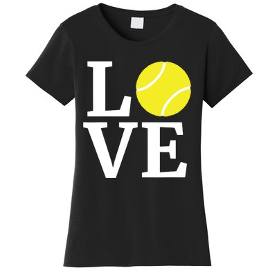 I Love Tennis Tennis Lovers Women's T-Shirt