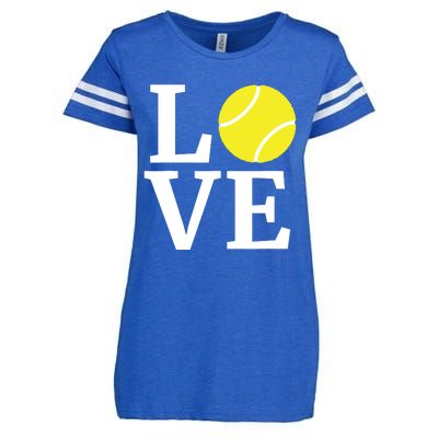 I Love Tennis Tennis Lovers Enza Ladies Jersey Football T-Shirt