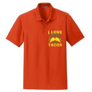 I Love Titties And Tacos Taco Lover Mexican Cinco De Mayo Dry Zone Grid Polo