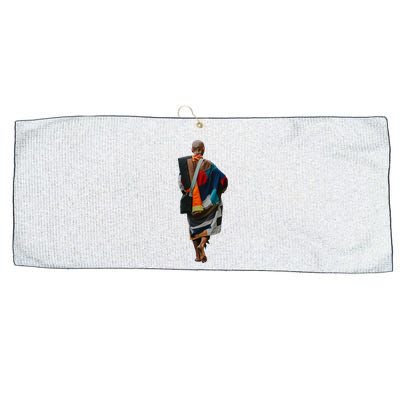 I Love Thich Minh Tue Buddha Vietnam Vietnamese Large Microfiber Waffle Golf Towel