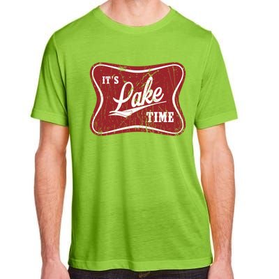 ItS Lake Time Lake Camper Life Likes Fishing Gift Adult ChromaSoft Performance T-Shirt