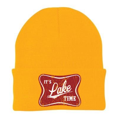 ItS Lake Time Lake Camper Life Likes Fishing Gift Knit Cap Winter Beanie